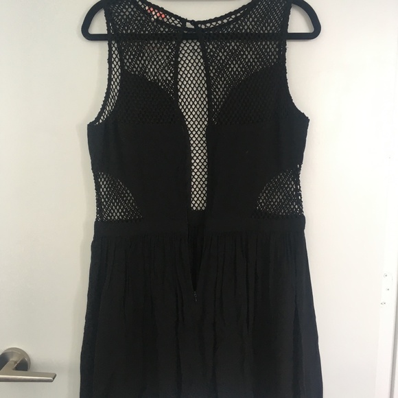 Nameless Black Mesh & Mini Dress - Picture 6 of 8